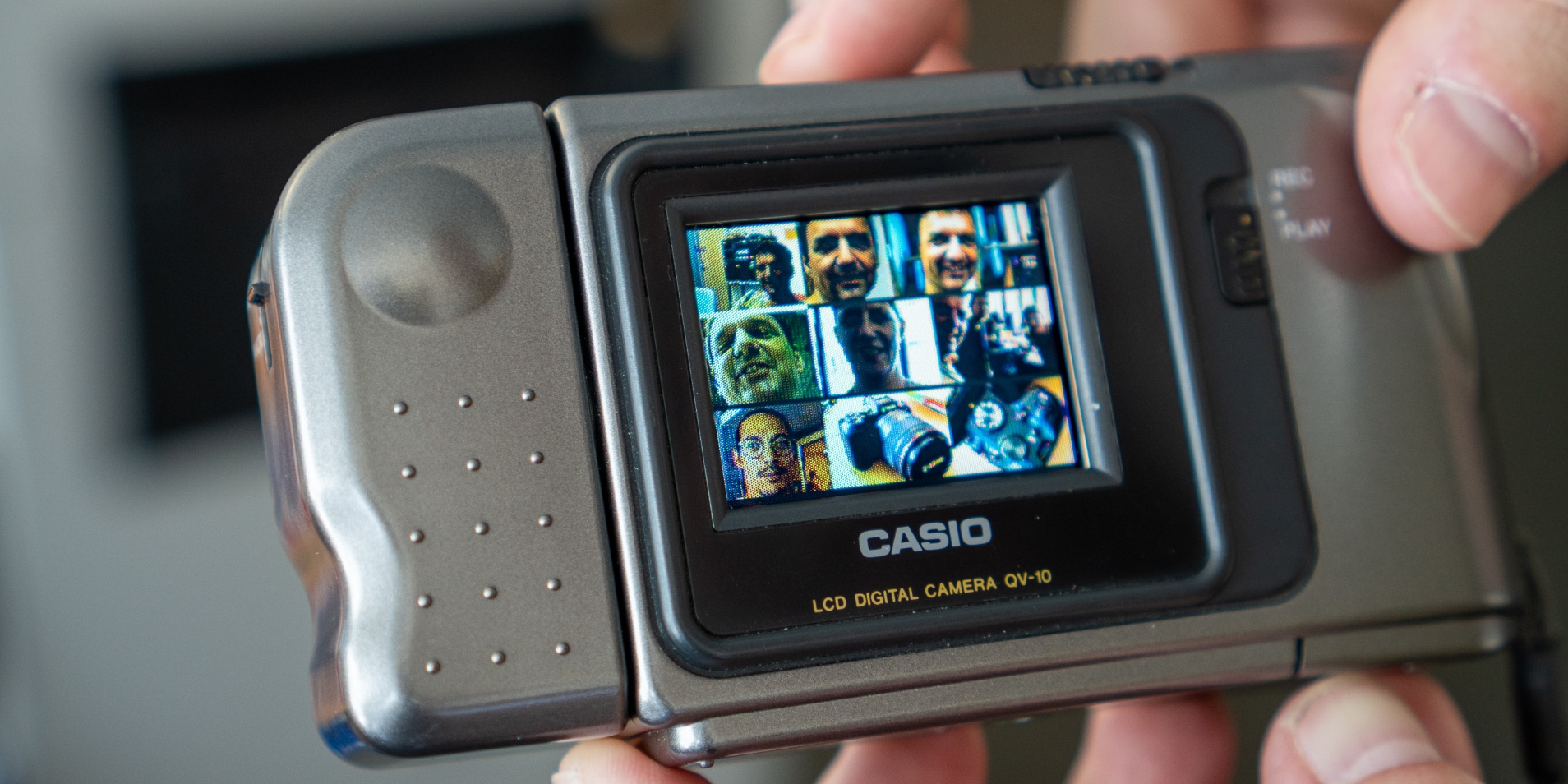 Oldest camera with live screen: The Casio QV-10 from 1995