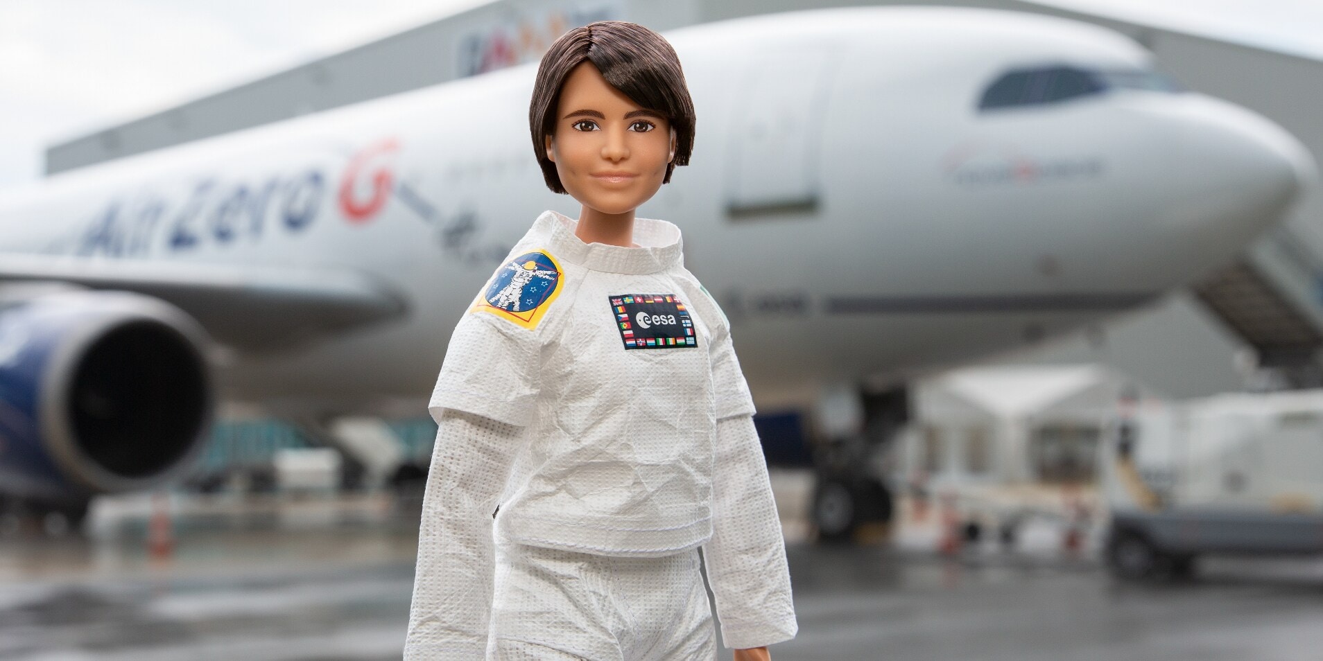 A Barbie Doll Likeness Of Astronaut Samantha Cristoforetti Is Sent On A Cristoforetti Sent Zero G Flight