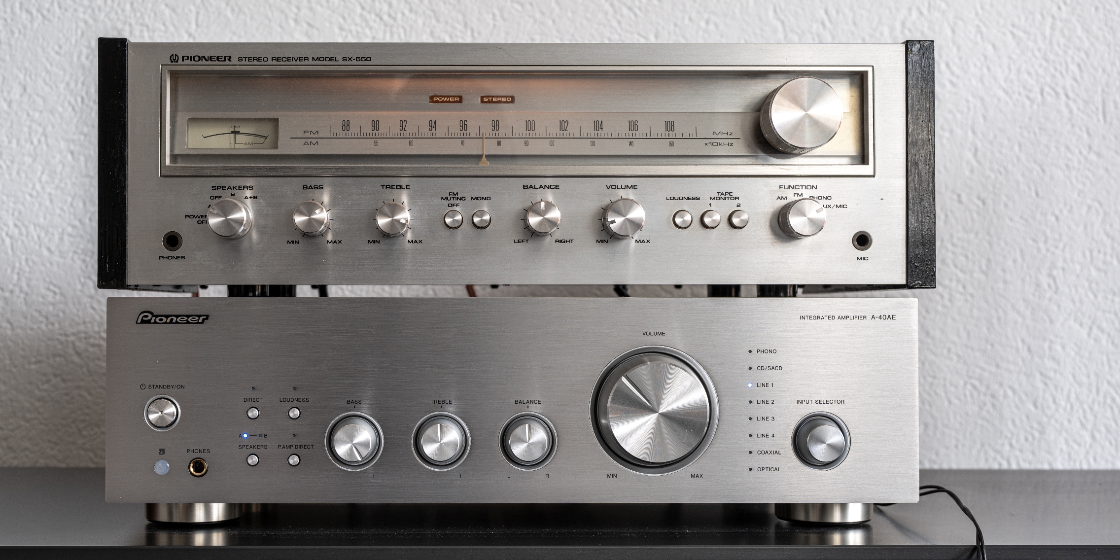 PIONEER SX-45 1970年代 総合アンプ 当時物 レトロ Pioneer SX-45の仕様 パイオニア