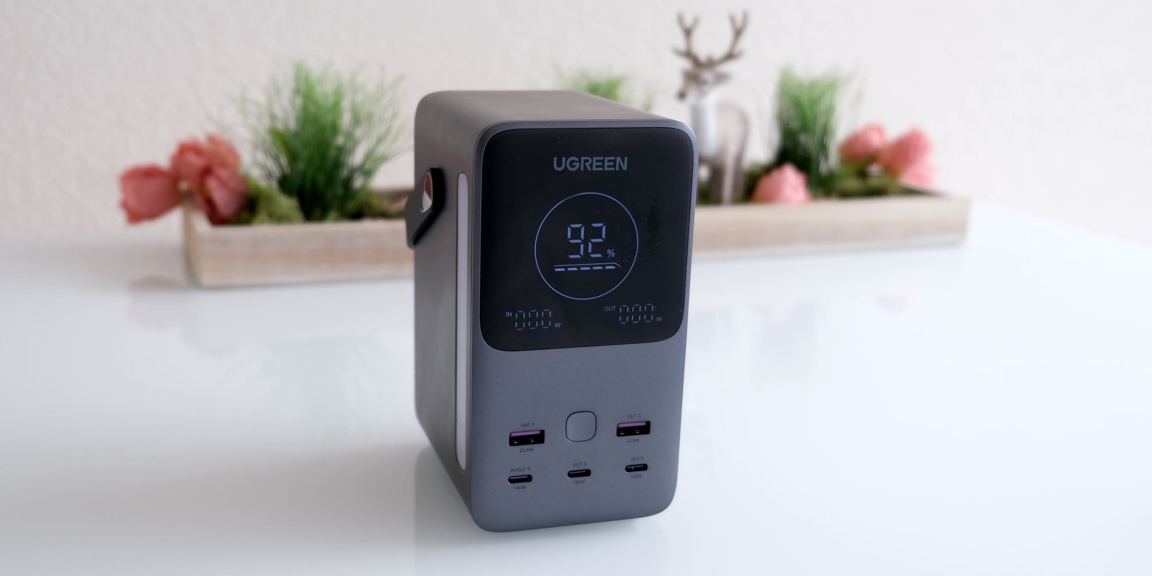 UGREEN Nexode モバイルバッテリー 48000mAh/153.6Wh 300W