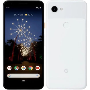 Google Pixel 3a (64 GB, Clearly White, 5.60 ", Single SIM, 12.20 Mpx, 4G)