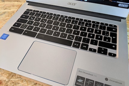 Touchpad and keyboard