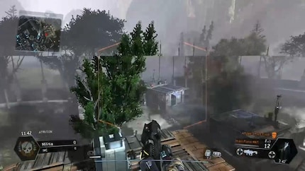 This is what tearing looks like – usually with quick pan shots.