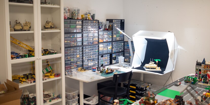 Schaffe Ordnung in deiner LEGO-Ecke