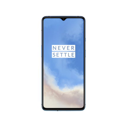 OnePlus 7T: 90-hertz display with small notch.