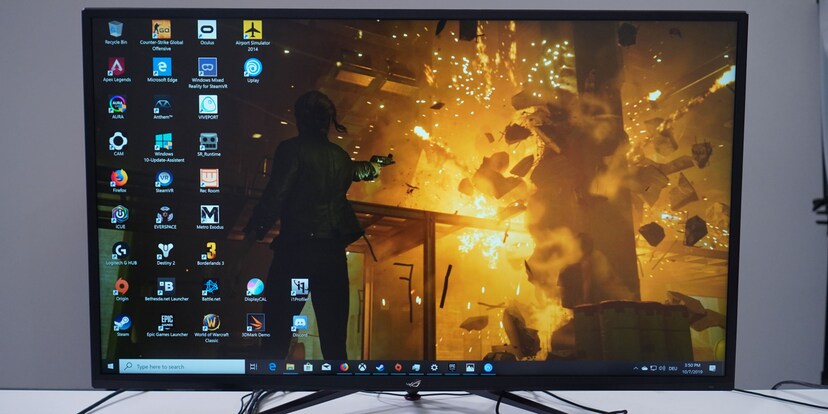Asus XG438Q im Test: Mehr Monitor geht nicht und doch ist er nicht perfekt