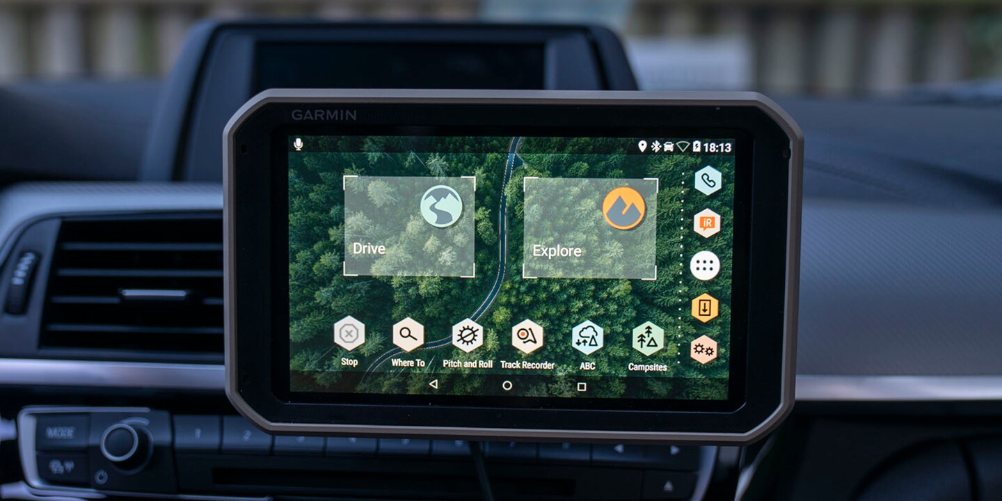 Garmin Overlander Navi im Test: Alte Hardware, tolle Software