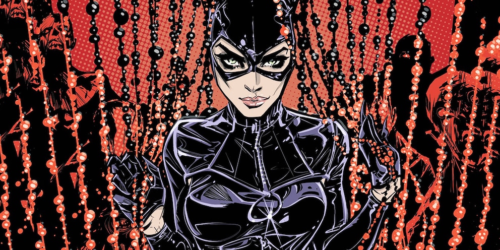 Eigentlich in allen Catwoman-Inkarnationen gleich: Der schwarze Lederanzug mit Katzenohren.
