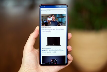 The Mi 9T Pro with gesture control gives you the full display to work with.