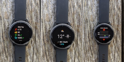You decide which widgets should be displayed.