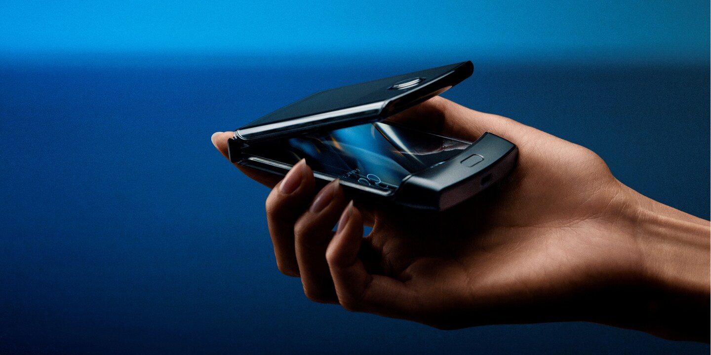 Motorola Razr: Zusammenfalten statt auseinanderklappen