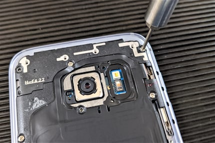 Screw removal.