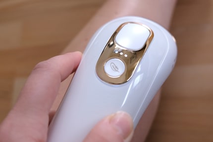 Der Silk-Expert Pro 5 verödet meine Haarwurzeln dank Lichtimpulsen.