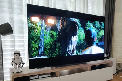 T-Rex-Szene, LG OLED E9