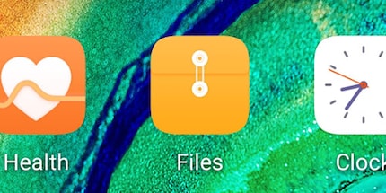 You'll find the File Manager to the right of your default homescreen