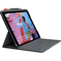 Logitech slim folio (CH, iPad 2021 (9th Gen), iPad 2019 (7th gene), iPad 2020 (8. Gen))