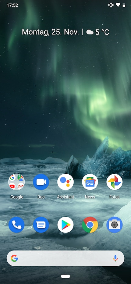 Android One on the Nokia 7.2.