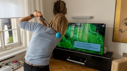 The «Swing Stick» is also great for scaring off burglars.