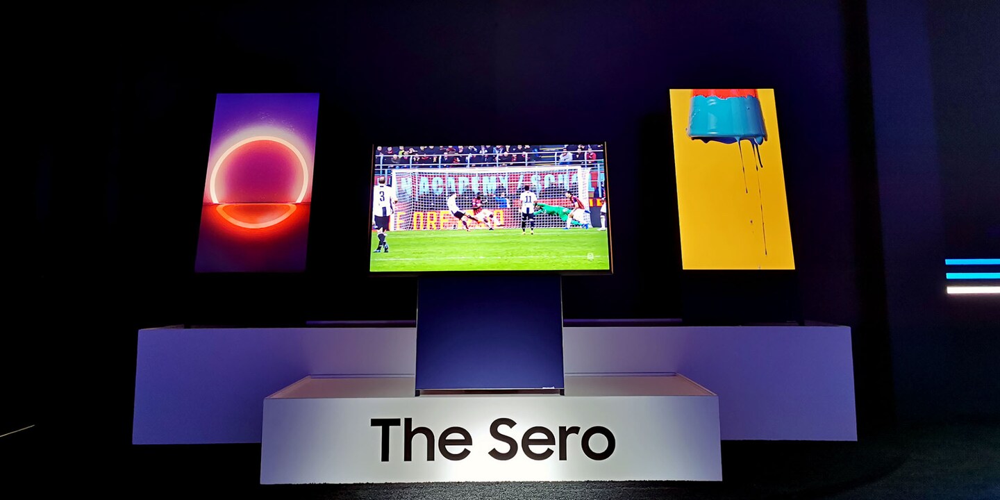 Samsung an der CES: 세로, Nextgen TV, keine Ränder mehr und 49 Zoll für Gamer