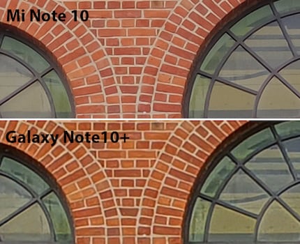 Samsung's 12 megapixels versus Xiaomi's 27 megapixels.