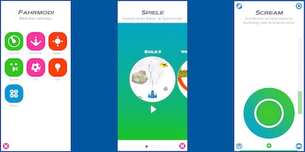 The Play App provides a selection of play modes.