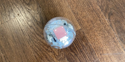 The little ball also looks pretty from above.