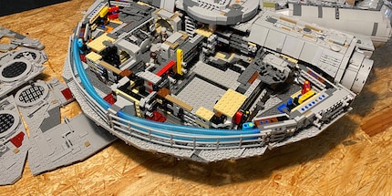 All that work for nothing? I’m forced to take the Falcon apart again.