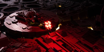With cannons like these, the dark side of the Force doesn't stand a chance. Image: Thomas Kunz