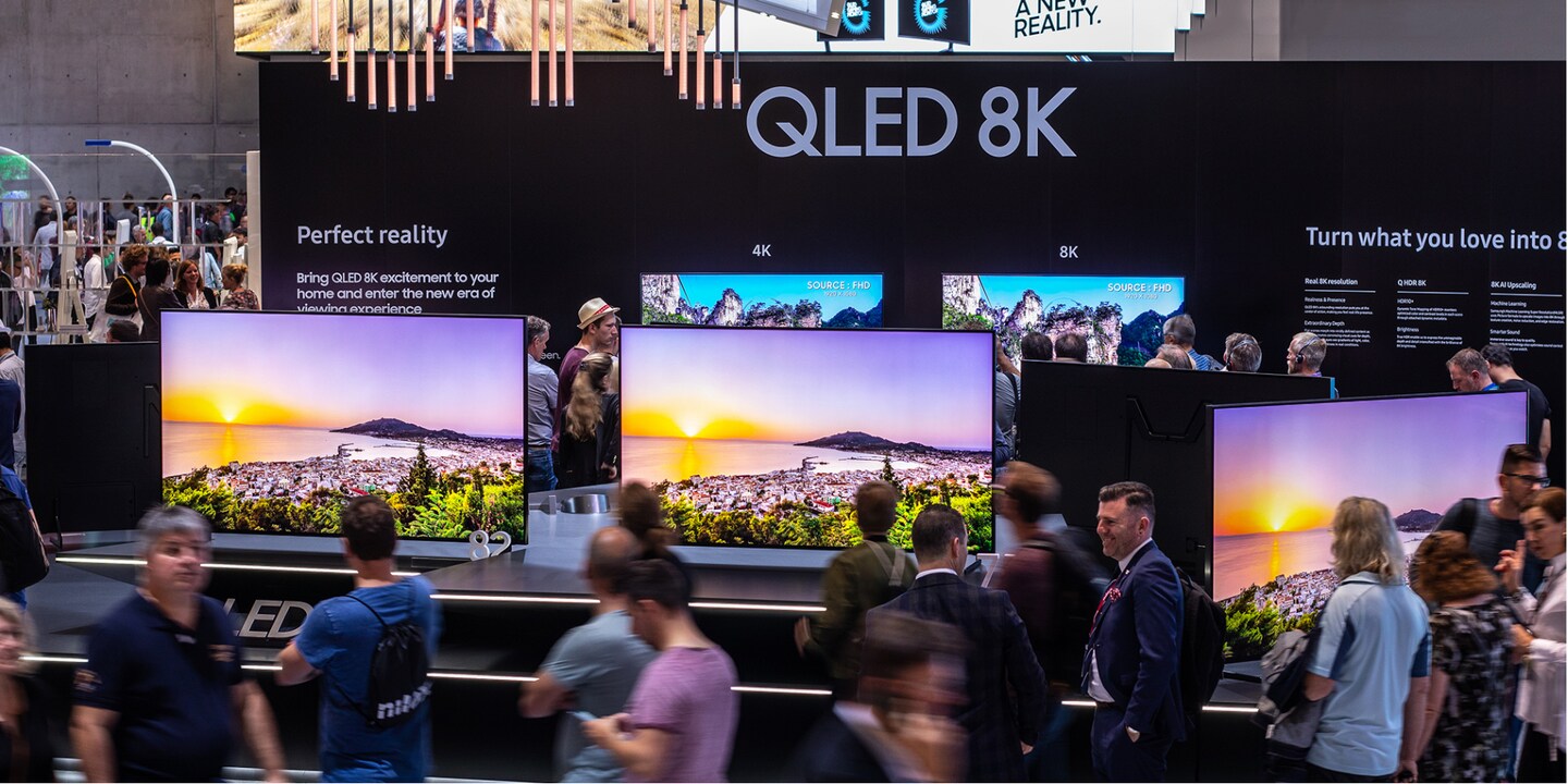 Kampf um echtes 8K: Samsung und LG geben sich Saures