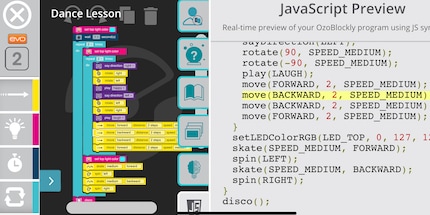 This is how I like it: The app's programming screen leaves nothing to be desired.