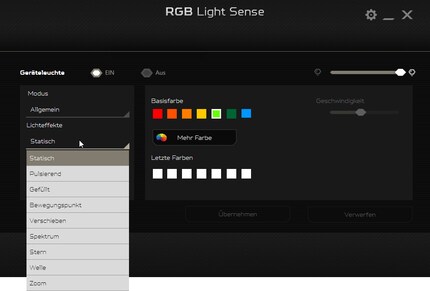 There are some lighting effects included.