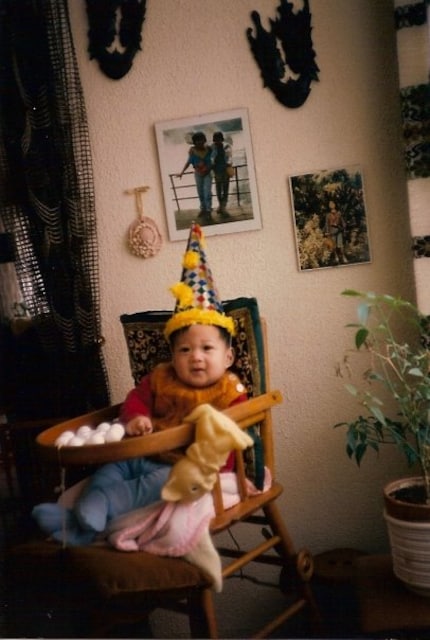 Me at my sweet sixteen party
