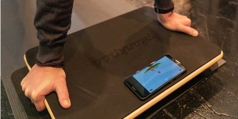 Das Plankpad: der interaktive Fitnesstrainer