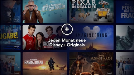 The list includes 25 original films, seriries and shorts original to Disney+