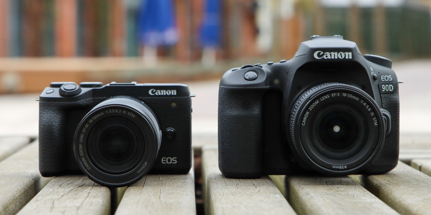 Canon EOS 90D und EOS M6 Mark II im Test: Spiegelreflex- gegen Systemkamera