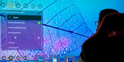 Place the projector right below the screen and nobody will block the picture when they get beer.