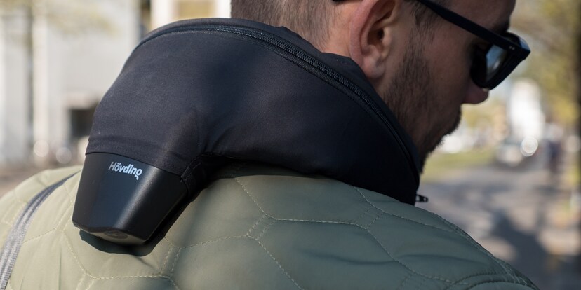 Hövding, der Airbag für Velofahrer