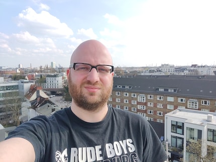 Selfie ohne HDR.