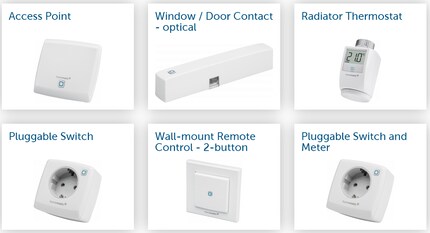 Homematic IP has a broad product range that makes almost everything in your home smart. Source: homematic-ip.com