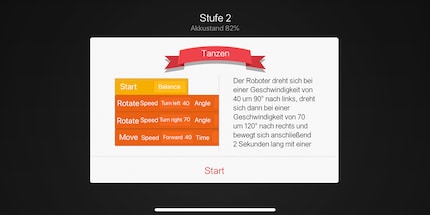 Your second step will be to program the Xiaomi Mi Robot Builder to dance.