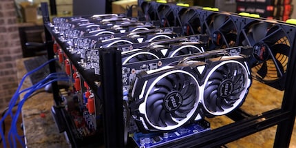 The more graphics cards a miner has, the faster that person will get their hands on cryptocurrencies. Picture source: Bitcoinist