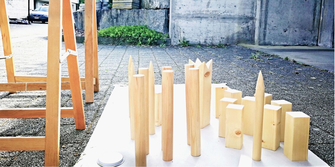 Kubb: Bau dir dein eigenes Sommerspiel