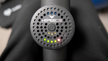 The cockpit of the Hypervolt Plus.