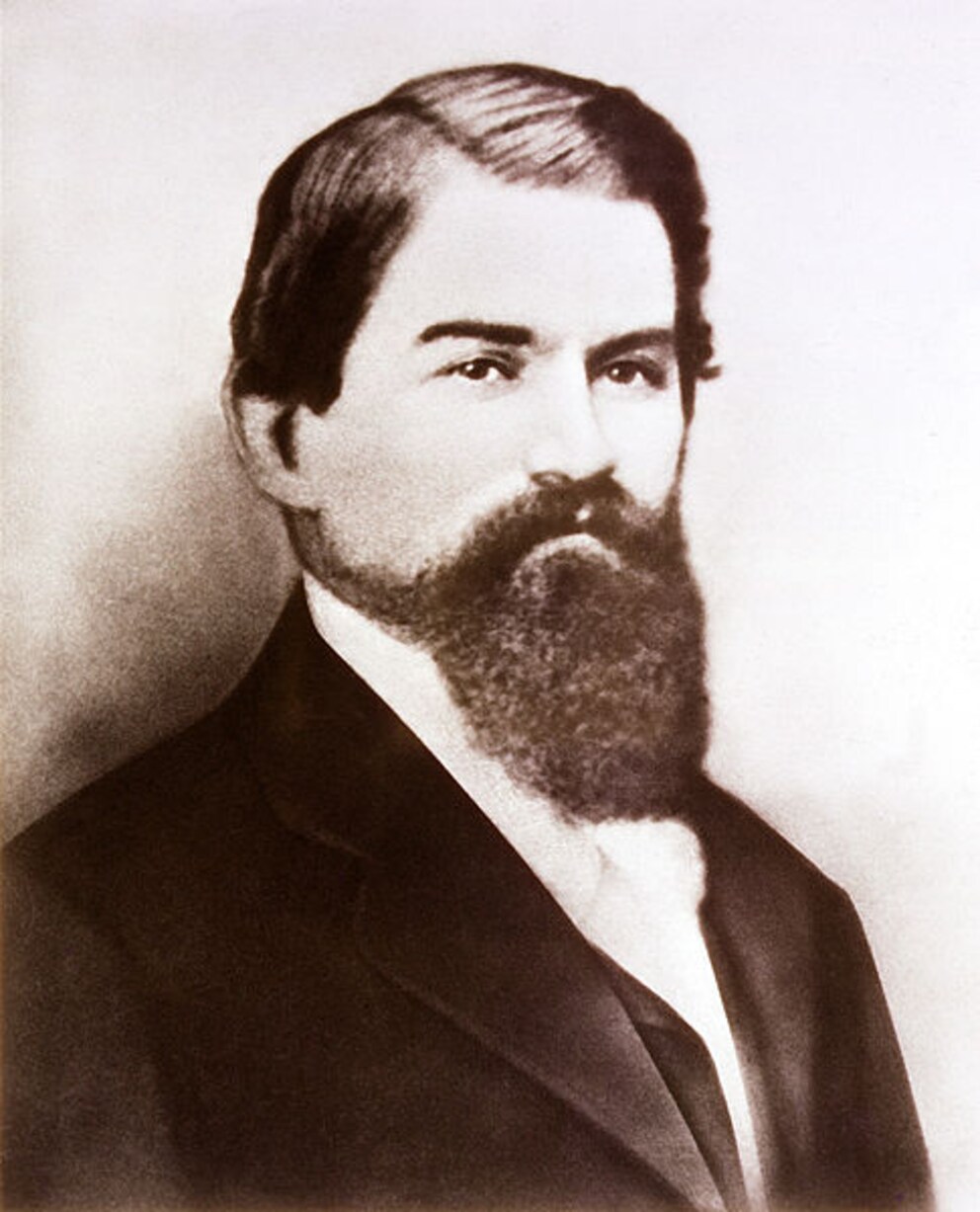 John Stith Pemberton hat Coca-Cola als stimulierende Alternative zum kokainhaltigen Wein erfunden