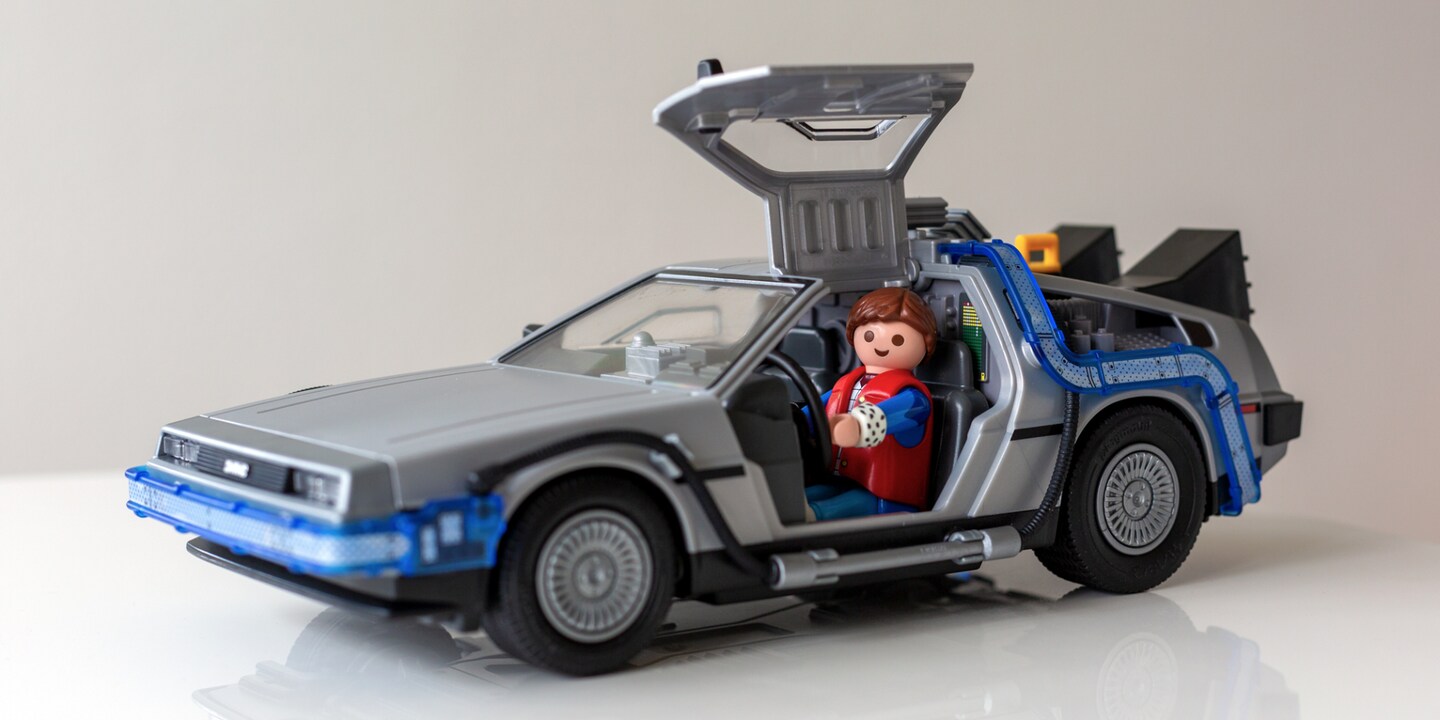 Playmobil geht Zurück in die Zukunft