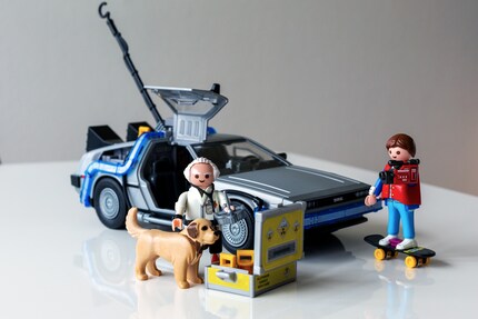 Auch Docs Hund Einstein darf nicht fehlen.