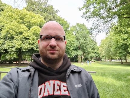 Selfie with HDR