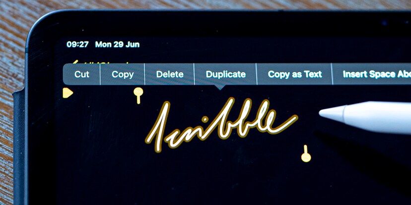 Apple Scribble Review: AI versus Schnürlischrift