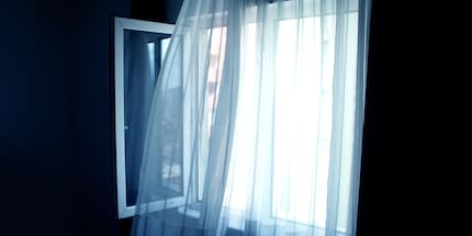 Leaving the windows open in the evening and through the night cools your home.