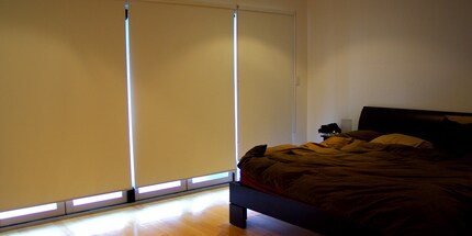 Better than nothing: inside window shades also do the trick.